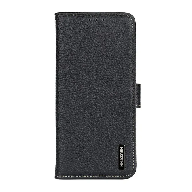 Housse Motorola Moto G77 / G67 Cuir Grainé KHAZNEH
