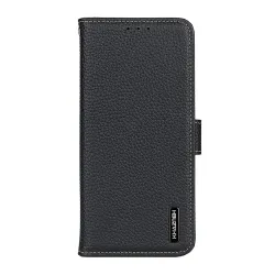 Housse Motorola Moto G77 / G67 Cuir Grainé KHAZNEH