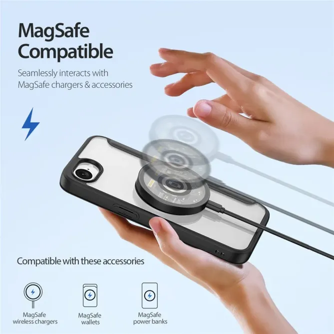 Housse iPhone 17e / 16e MagSafe DUX DUCIS Skin X Pro