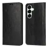 Housse Samsung Galaxy S26 Plus Cuir Porte Cartes Fonction Support
