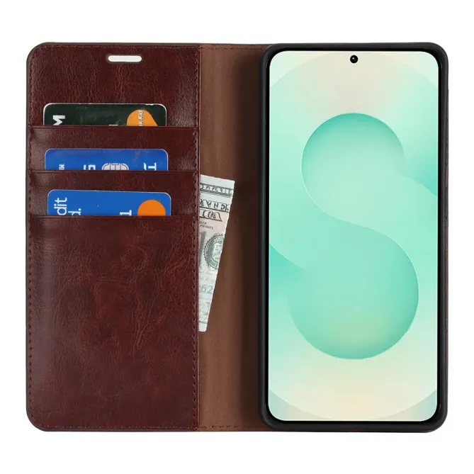 Housse Samsung Galaxy S26 Plus Cuir Porte Cartes Fonction Support
