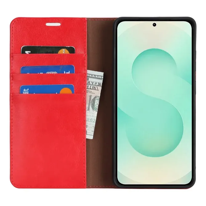 Housse Samsung Galaxy S26 Plus Cuir Porte Cartes Fonction Support