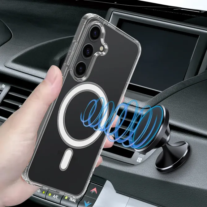 Coque Samsung Galaxy S26 Transparente Magnétique | Série Orion