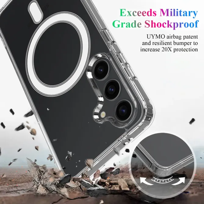 Coque Samsung Galaxy S26 Transparente Magnétique | Série Orion