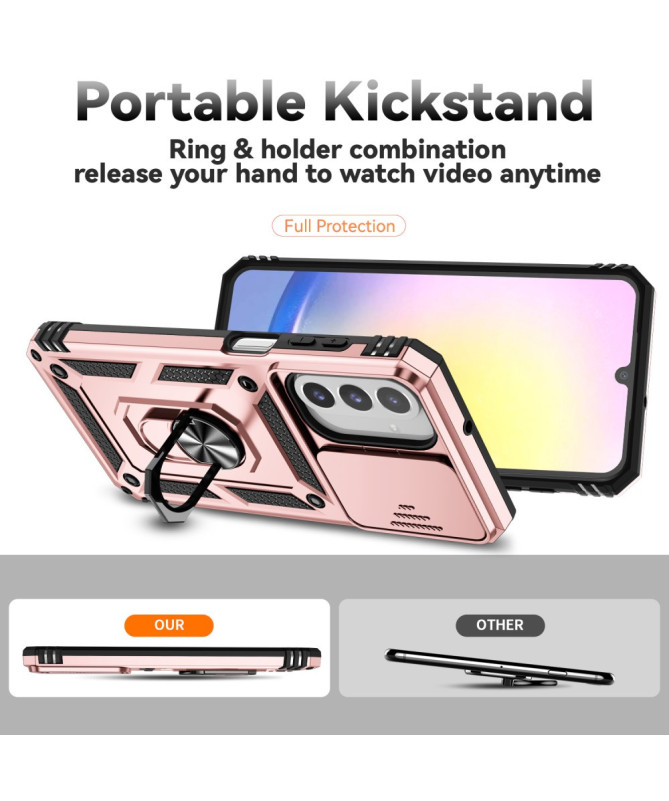 Coque Samsung Galaxy S26 Hybride Fonction Support et Cache Objectif