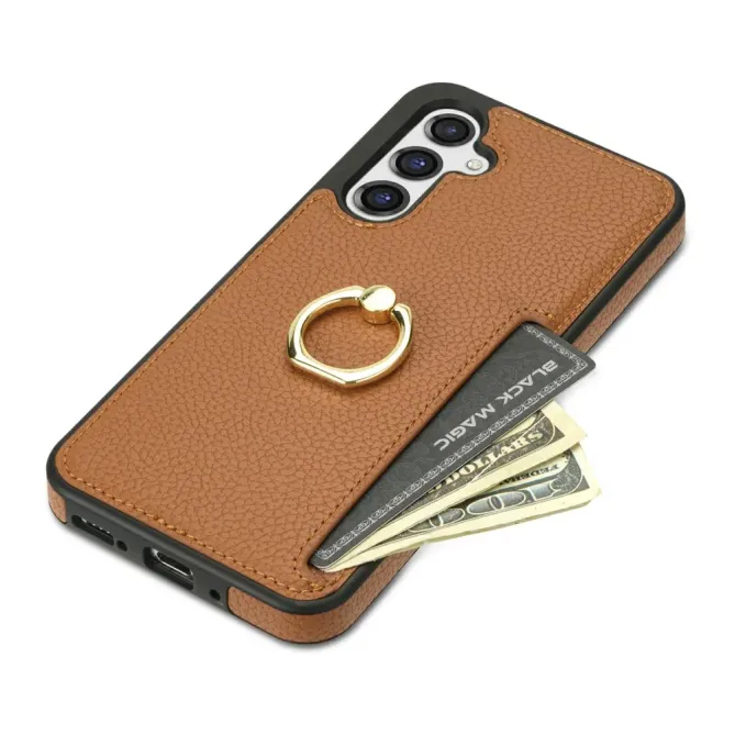 Coque Samsung Galaxy S26 Série Alpha avec Anneau et Porte-Carte
