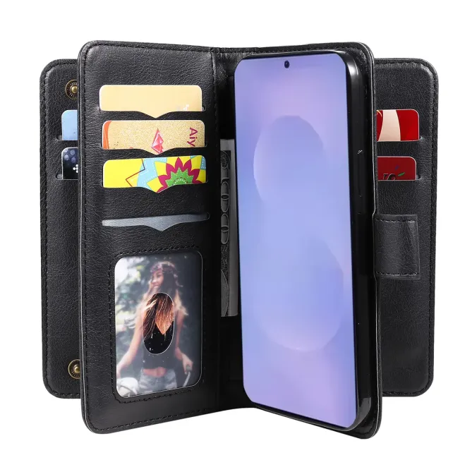 Housse Samsung Galaxy S26 Série Nomade avec 10 Porte-Cartes