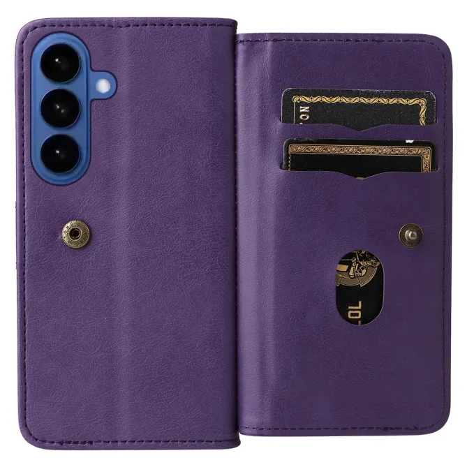 Housse Samsung Galaxy S26 Série Nomade avec 10 Porte-Cartes