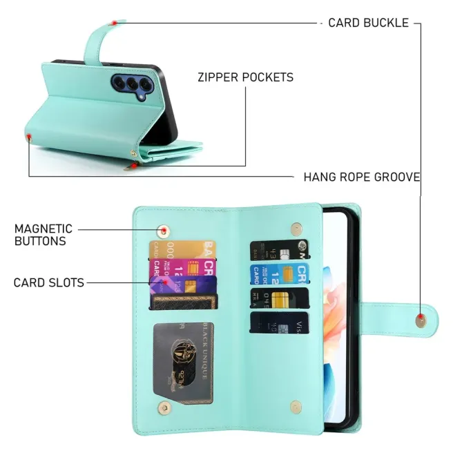 Housse Samsung Galaxy S26 Série Escapade avec Bandoulière et Zip