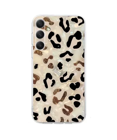 Coque Samsung Galaxy S26 Léopard Pailleté