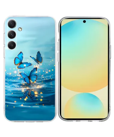 Cque Samsung Galaxy S26 Papillons Bleus