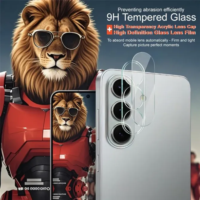 Protection objectif Samsung Galaxy S26 Verre Trempé et Acrylique Limpide