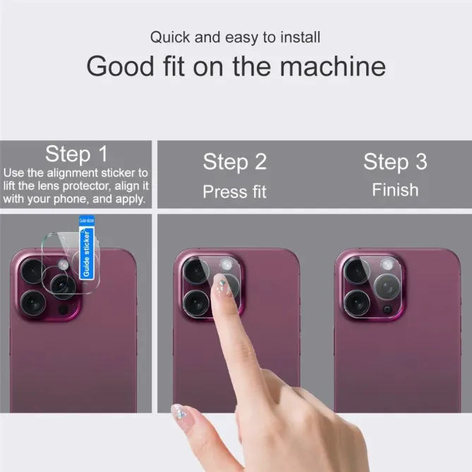 Protection objectif Samsung Galaxy S26 Verre Trempé et Acrylique Limpide