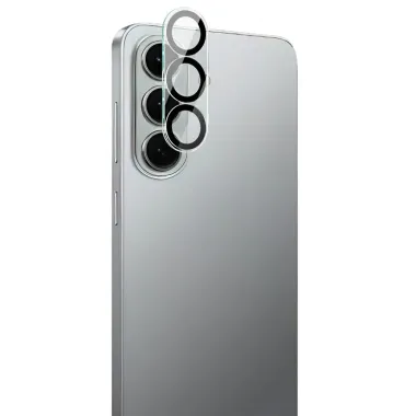 Protections Objectif Samsung Galaxy S26 Verre Trempé et Acrylique Cerclage Noir