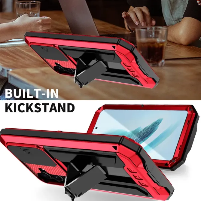 Coque Samsung Galaxy S26 Intégrale Armure Métal et Verre Trempé