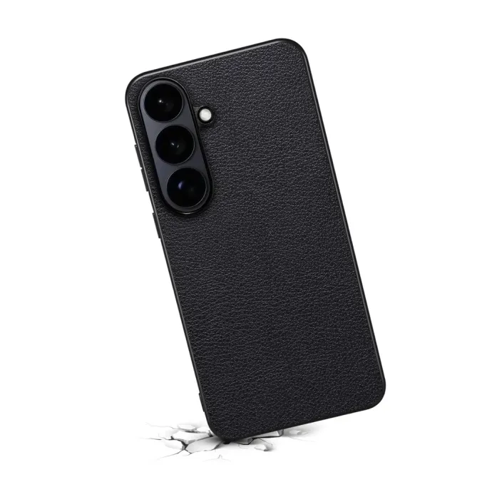 Coque Samsung Galaxy S26 Simili Cuir Grain Fin | Urban-Smooth