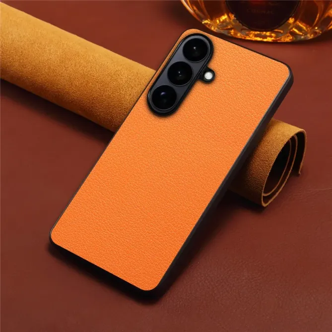 Coque Samsung Galaxy S26 Simili Cuir Grain Fin | Urban-Smooth