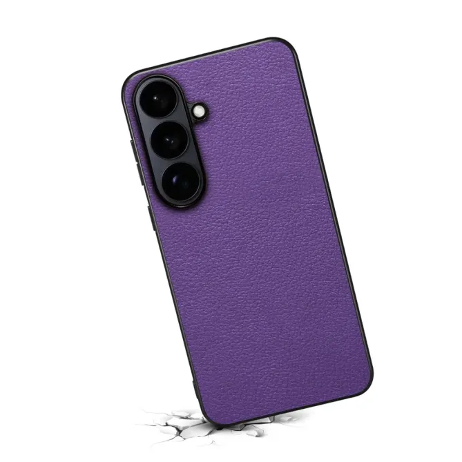 Coque Samsung Galaxy S26 Simili Cuir Grain Fin | Urban-Smooth