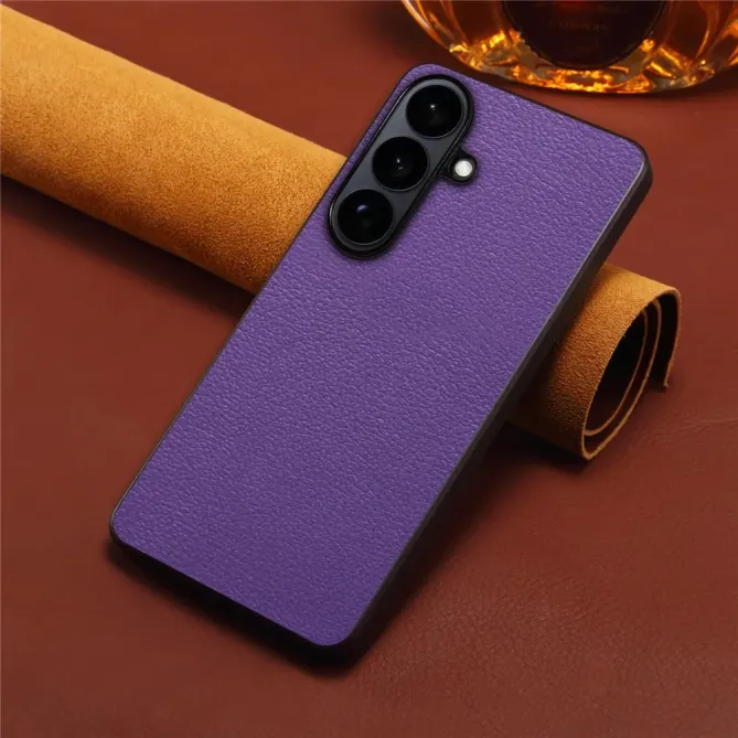 Coque Samsung Galaxy S26 Simili Cuir Grain Fin | Urban-Smooth