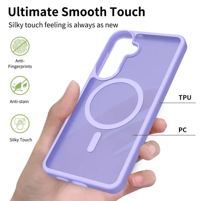 Coque Samsung Galaxy S26 Magnétique Fini Gommé