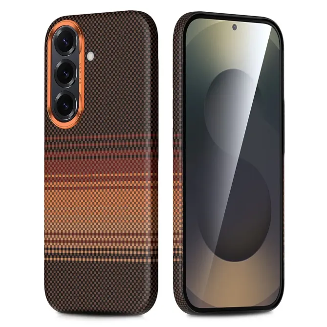 Coque Samsung Galaxy S26 Magnétique Rigide à Motifs | Grid-Mag