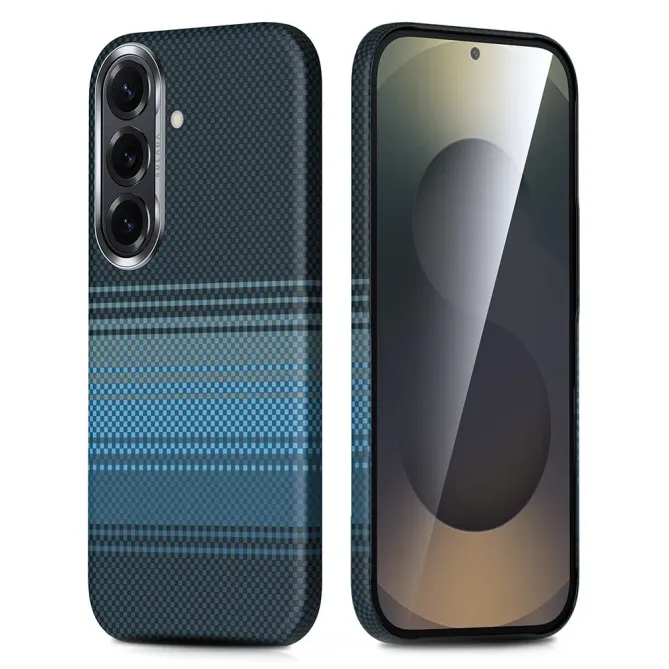 Coque Samsung Galaxy S26 Magnétique Rigide à Motifs | Grid-Mag