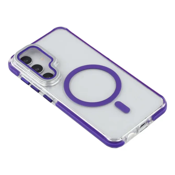 Coque Samsung Galaxy S26 Magnétique Transparente avec Support Caméra