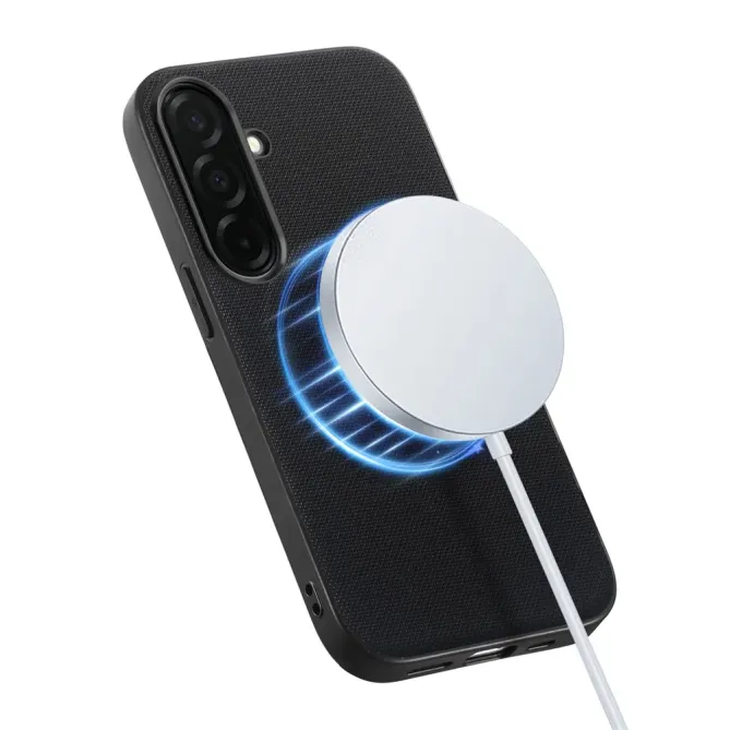 Coque Samsung Galaxy S26 Magnétique Fine Grid Texture