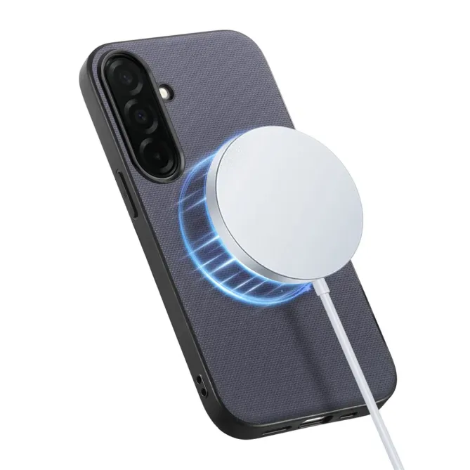 Coque Samsung Galaxy S26 Magnétique Fine Grid Texture