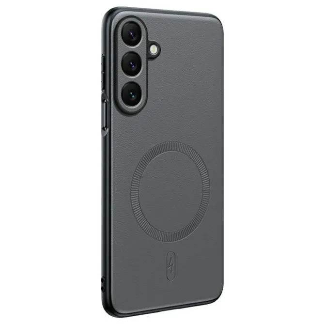 Coque Samsung Galaxy S26 Magnétique Simili Cuir | Premium-Mag