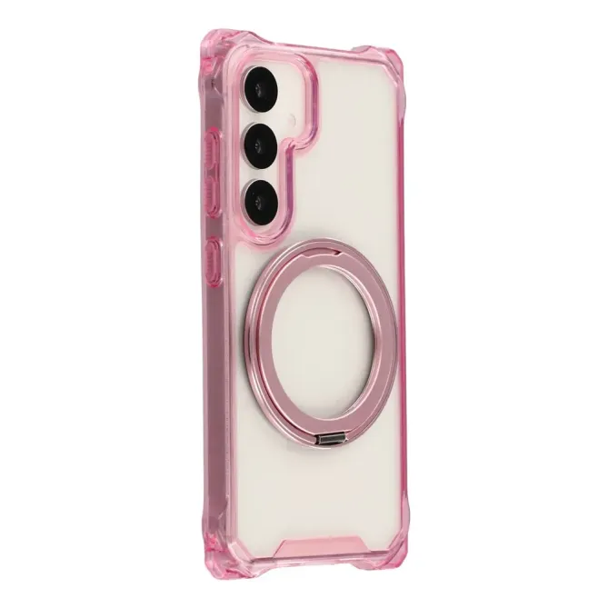 Coque Samsung Galaxy S26 Magnétique Bumper avec Cordon et Anneau