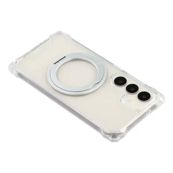 Coque Samsung Galaxy S26 Magnétique Bumper avec Cordon et Anneau