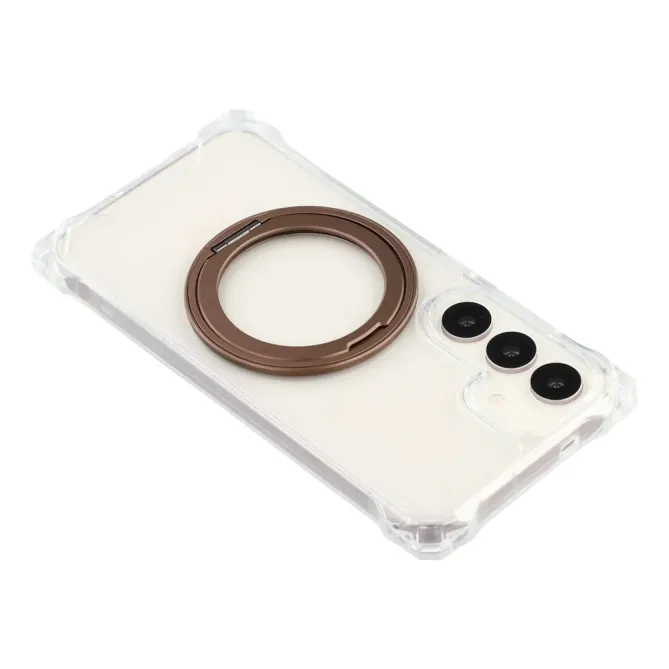 Coque Samsung Galaxy S26 Magnétique Bumper avec Cordon et Anneau