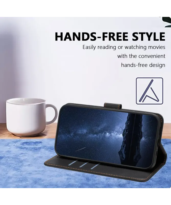 Housse Samsung Galaxy S26 Effet Cuir avec Surpiqûres | CLASSIC