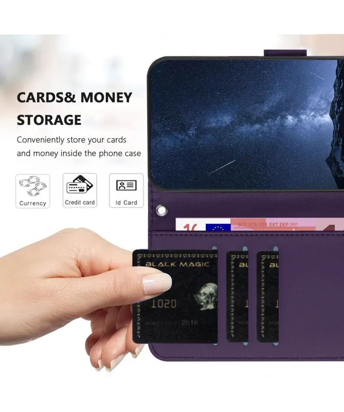 Housse Samsung Galaxy S26 Effet Cuir avec Surpiqûres | CLASSIC