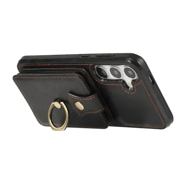 Coque Samsung Galaxy S26 Porte-carte Accordéon avec Anneau