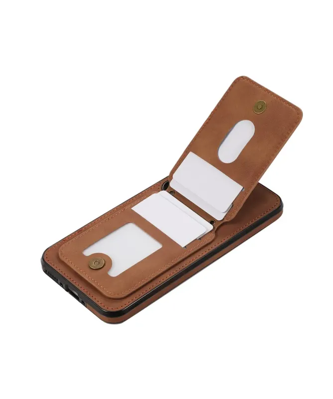 Coque Samsung Galaxy S26 Portefeuille et Bandoulière