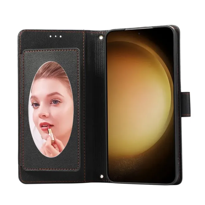 Housse Samsung Galaxy S26 Folio Miroir et Porte-cartes