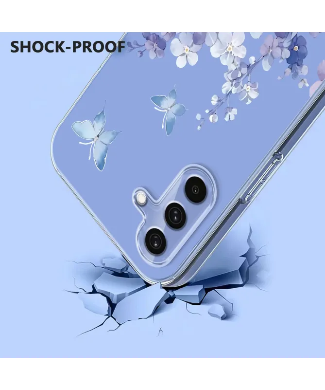 Coque Samsung Galaxy S26 Fleurs et Papillons