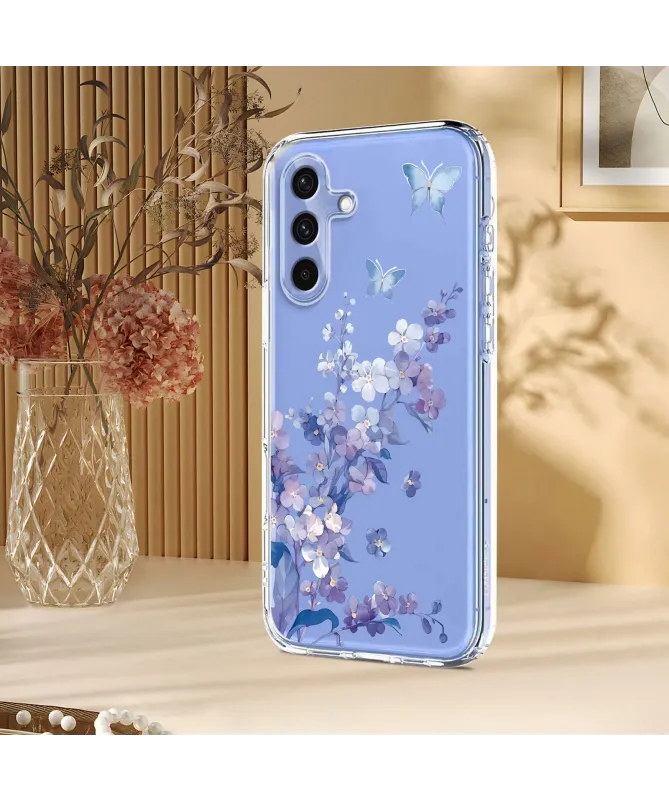 Coque Samsung Galaxy S26 Fleurs et Papillons