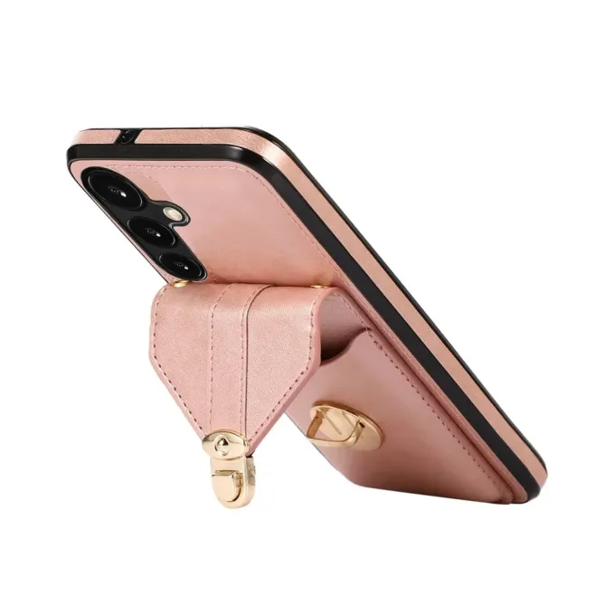 Coque Samsung Galaxy S26 avec Porte-carte à Boucle et Bandoulière | B