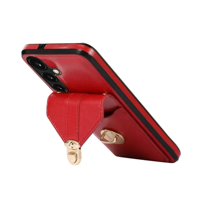 Coque Samsung Galaxy S26 avec Porte-carte à Boucle et Bandoulière | B