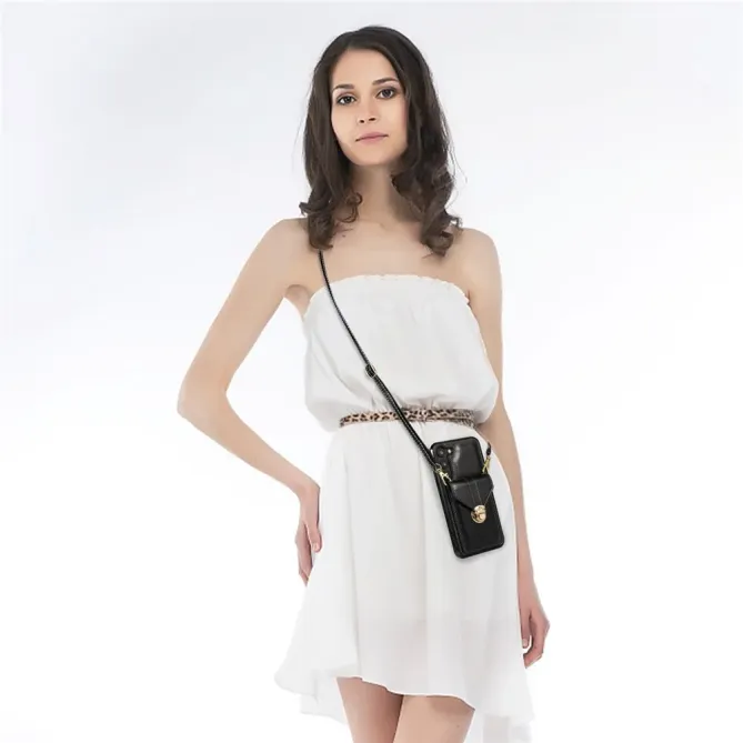 Coque Samsung Galaxy S26 avec Porte-carte à Boucle et Bandoulière | B