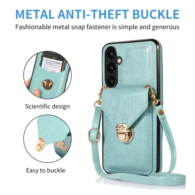 Coque Samsung Galaxy S26 avec Porte-carte à Boucle et Bandoulière | B