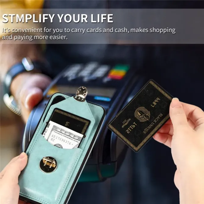 Coque Samsung Galaxy S26 avec Porte-carte à Boucle et Bandoulière | B