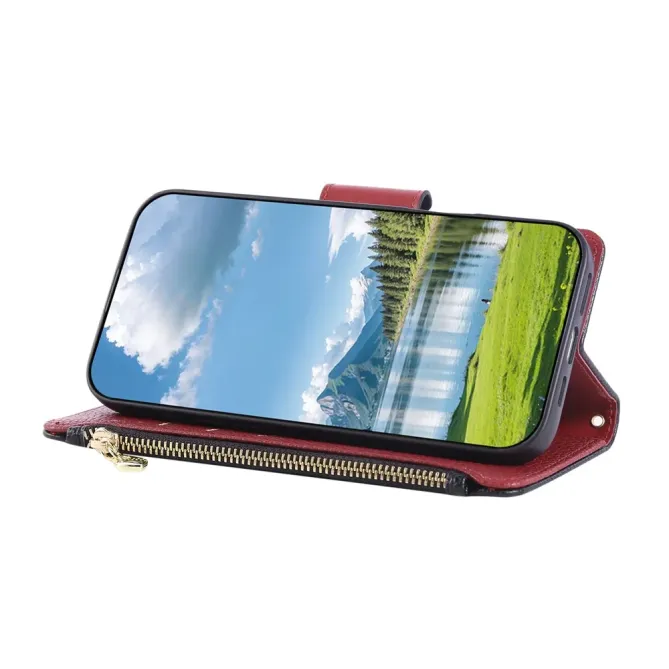 Housse Samsung Galaxy S26 Portefeuille Zippé | Léonie