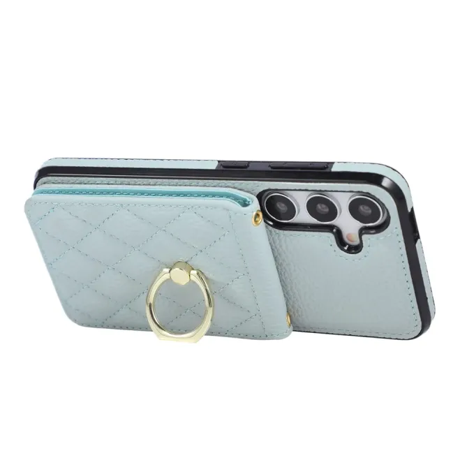 Coque Samsung Galaxy S26 Porte-carte Vertical avec Anneau et Bandouli