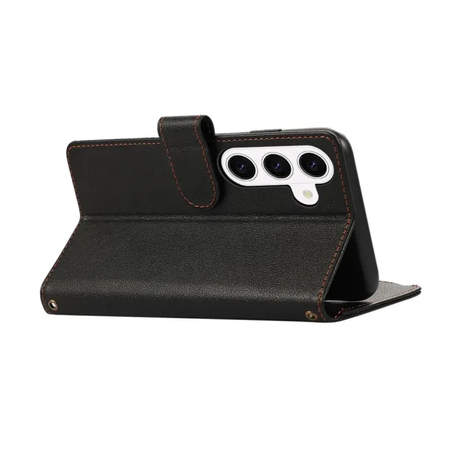 Housse Samsung Galaxy S26 Portefeuille Zippée avec Bandoulière | Urba