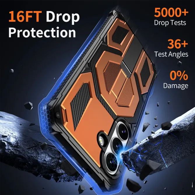 Coque Samsung Galaxy S26 Armor-Kick avec Support et Aimant