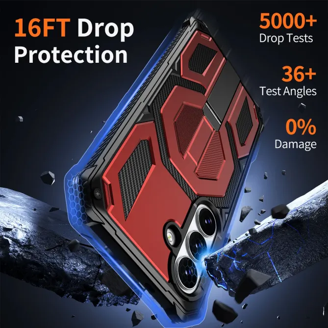 Coque Samsung Galaxy S26 Armor-Kick avec Support et Aimant